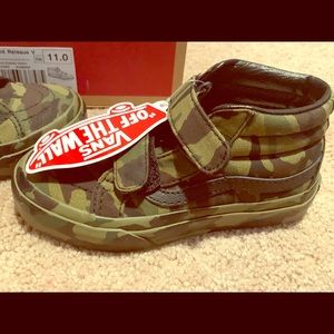 Vans Sk8 Mid V Camo Skate Shoe